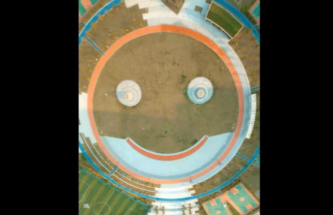 瞰珠海 | 太驚喜！橫琴巨型“笑臉”一笑傾城……